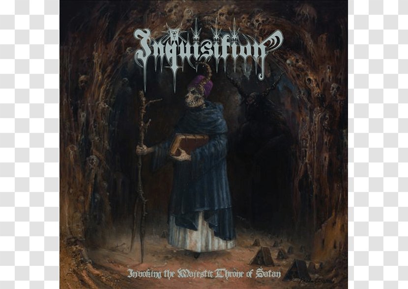 Invoking The Majestic Throne Of Satan Inquisition Magnificent Glorification Lucifer Goat (1997-2017) Enshrouded By Cryptic Temples Cult - Album Cover Transparent PNG