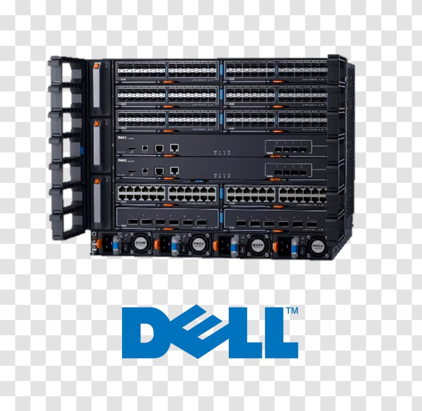 Dell Modern Enterprise Solutions Computer Network Switch Networking Hardware - Electronic Component Transparent PNG
