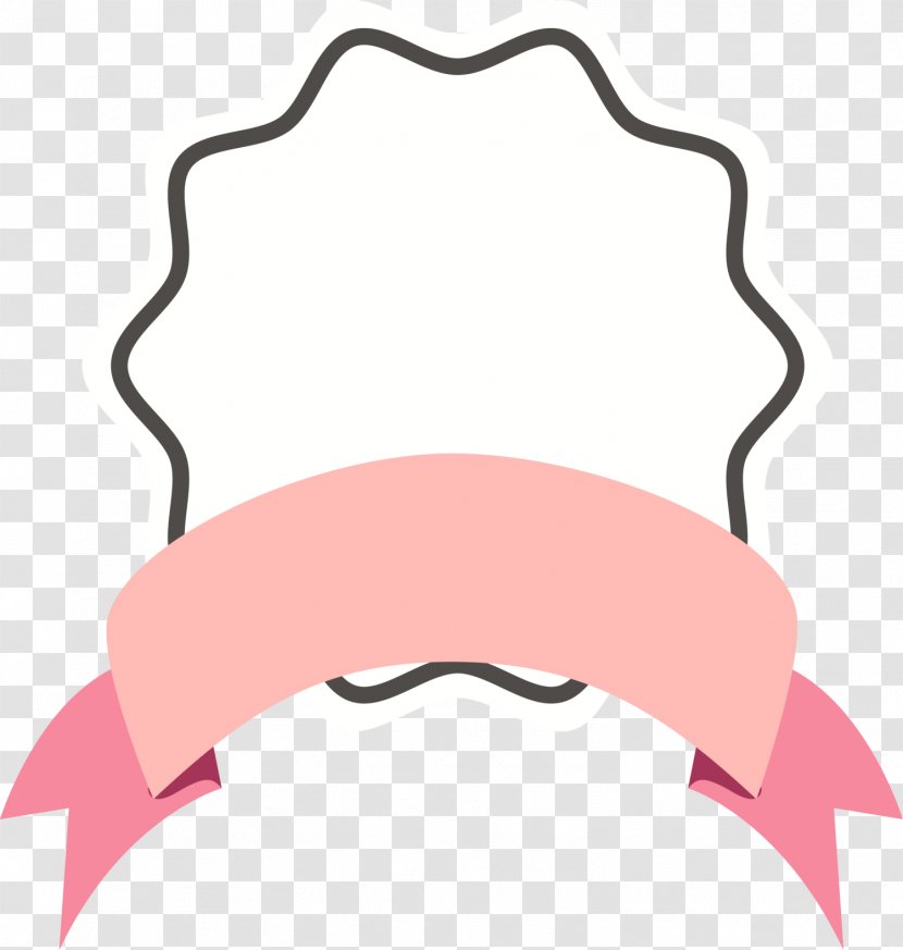 Pink Software Framework Clip Art - Ribbon - Frame Transparent PNG