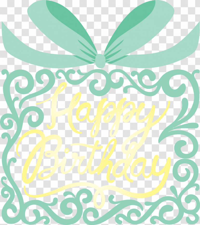 Birthday Calligraphy Happy Birthday Calligraphy Transparent PNG