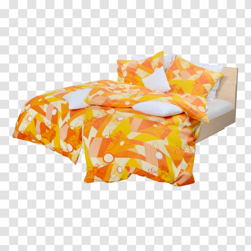 Duvet Covers Orange Bed Sheets Bedding - Sheet Transparent PNG