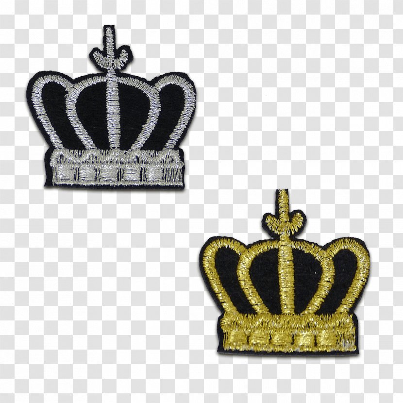 Crown Embroidered Patch Embroidery Appliqué King Transparent PNG