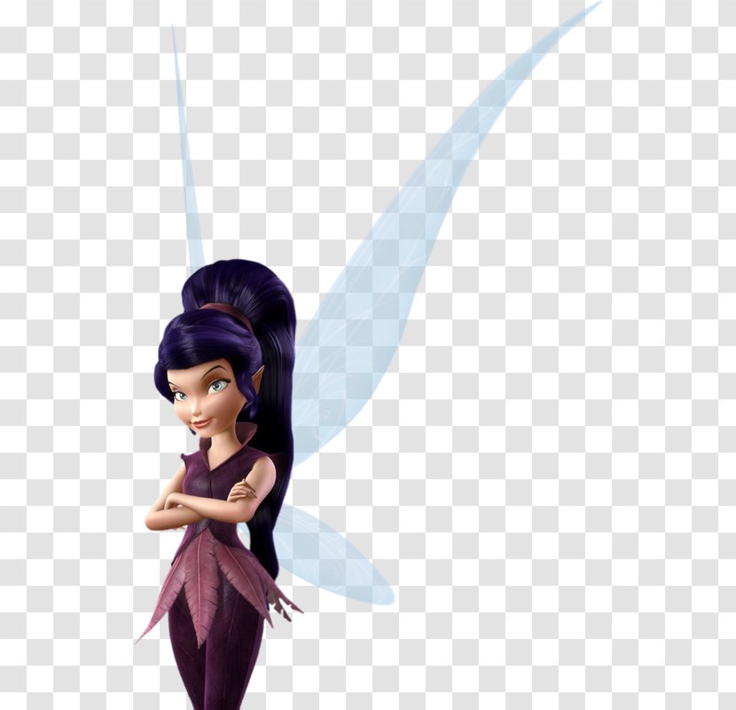 Vidia Tinker Bell Fairy Disney Fairies Silvermist - Violet Transparent PNG