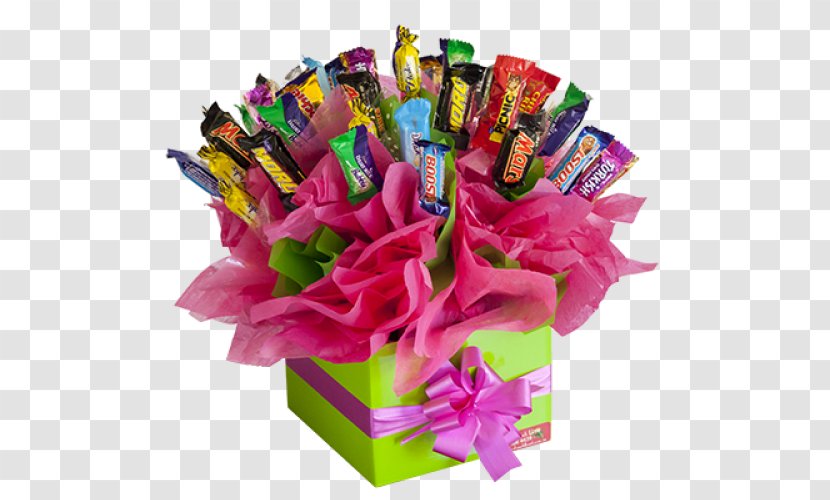 Mishloach Manot Cut Flowers Hamper Candy - Basket Transparent PNG