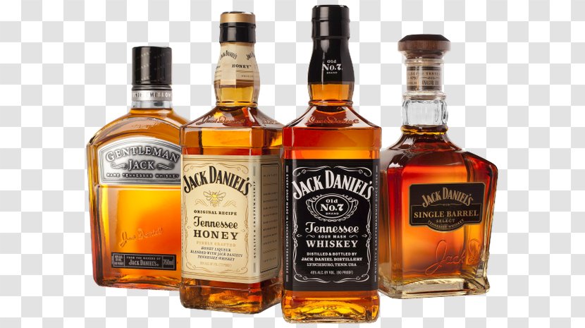 Tennessee Whiskey Jack Daniel's Distilled Beverage Bourbon - Drink - Wiskey Transparent PNG