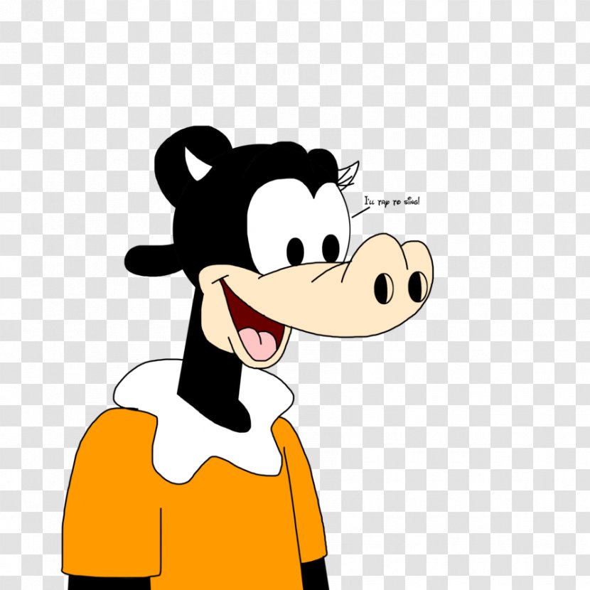 Mammal Facial Expression Smile Cartoon - Heart - Clarabelle Cow Transparent PNG