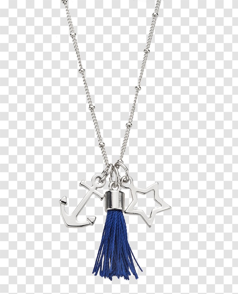 Charms & Pendants Necklace Cobalt Blue Body Jewellery Chain Transparent PNG