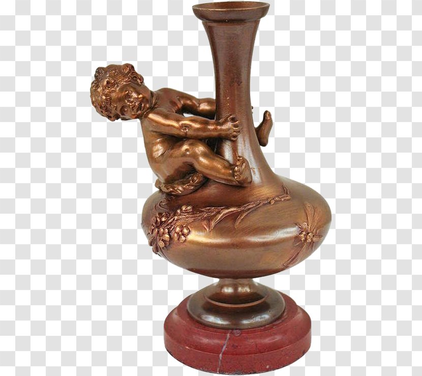 Vase Bronze Sculpture Statue Transparent PNG