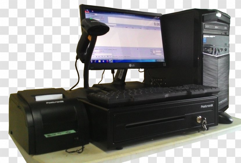 Computer Software Cashier Display Device Hardware - Cash Register Transparent PNG