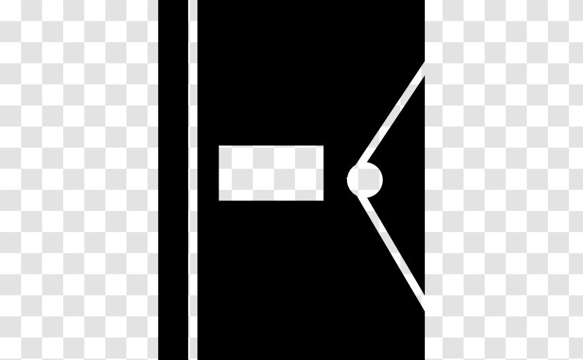 Lock Button - Monochrome Transparent PNG