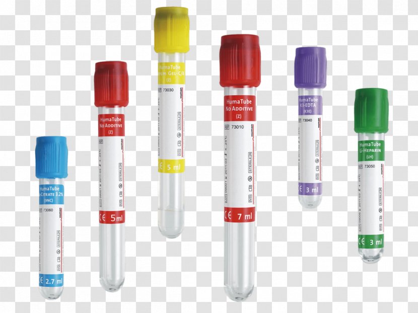 Blood Test Vacutainer Venipuncture Laboratory - Venous - Bubble Collection Set Transparent PNG