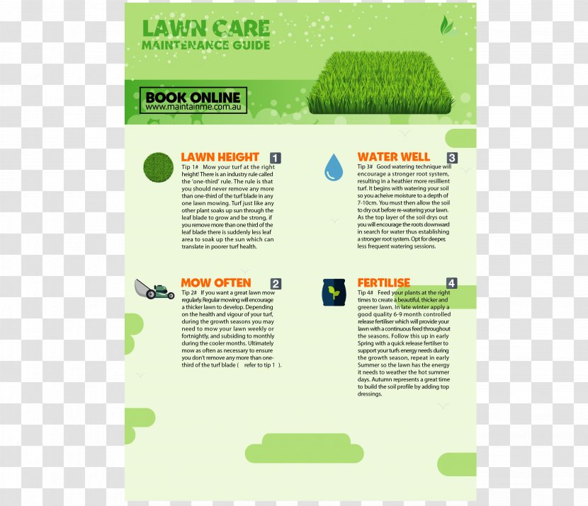 Lawn Advertising Business Plan Flyer Sod - Backyard Transparent PNG