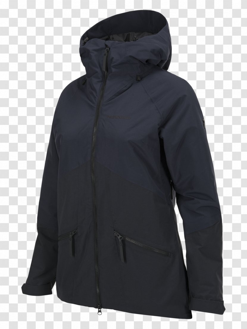 Jacket Hood Clothing Coat Shirt - Zipper Transparent PNG