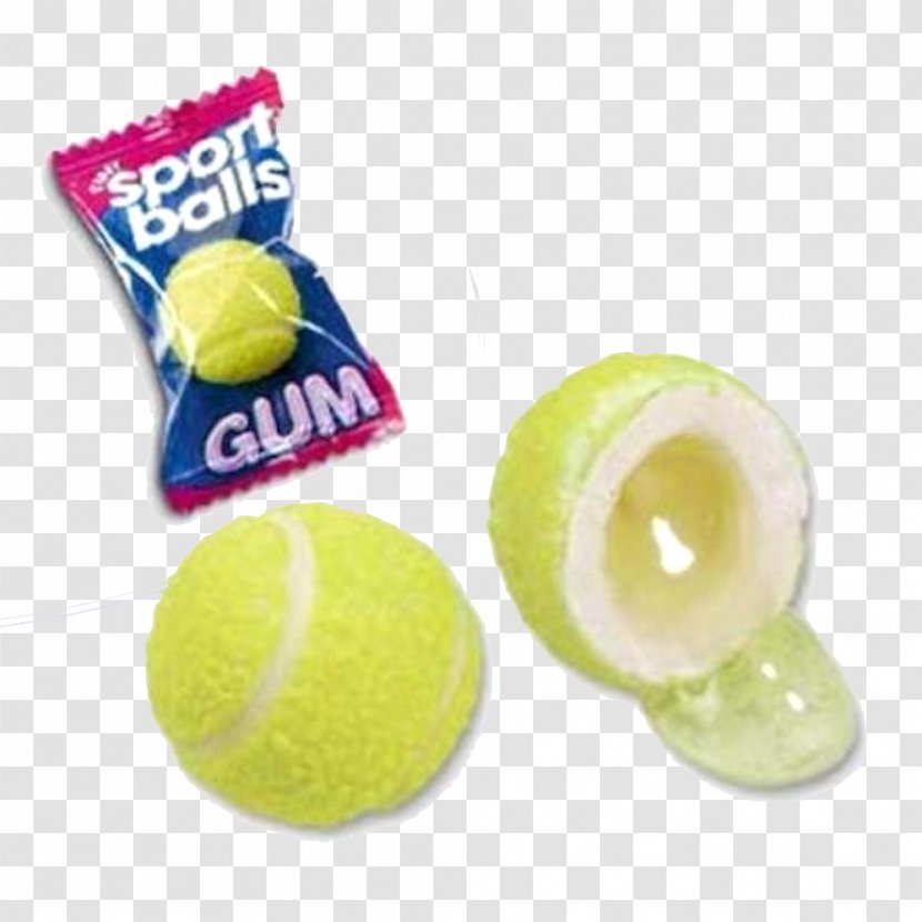 Chewing Gum Tennis Balls Bubble - Basketball Transparent PNG