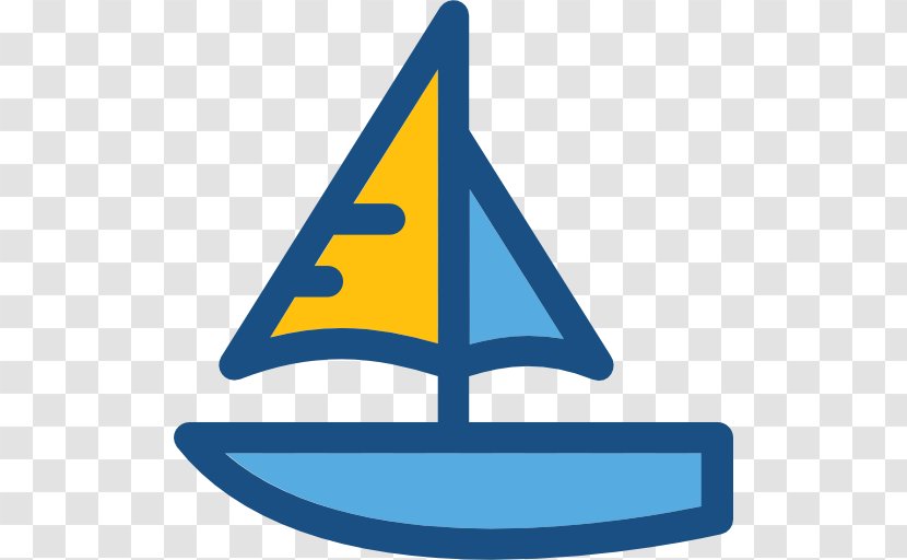 Clip Art - Flat Design - Sailing Icon Transparent PNG