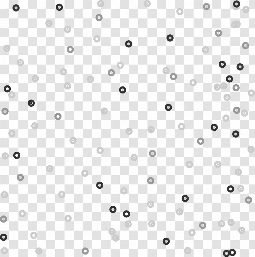 Black And White Point Angle Pattern - Symmetry - Circle Graphic Elements Transparent PNG
