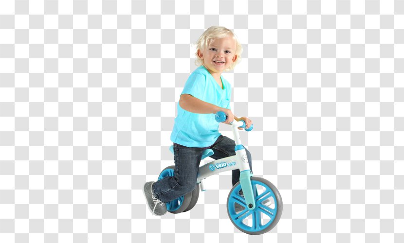 Balance Bicycle Yvolution Y Velo Volution Twista Jr. Double Wheel Bike - Blue - Delivery Boy On Transparent PNG