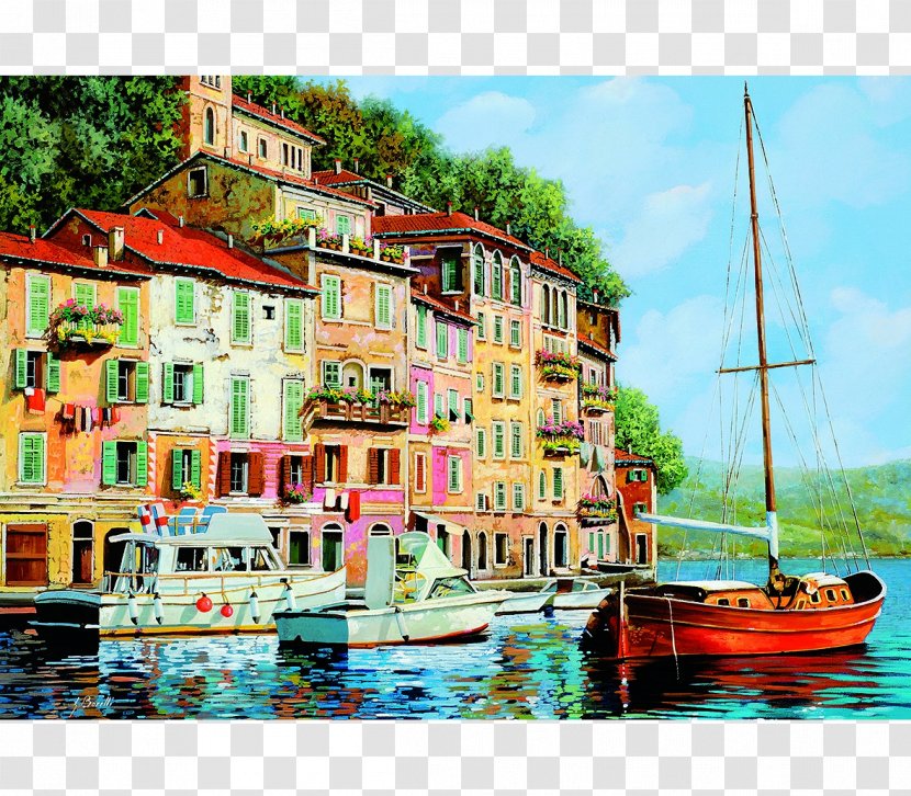 Jigsaw Puzzles Educa Borràs Caluso Game Flowers In Front Of A Window - Boat - Educação Transparent PNG