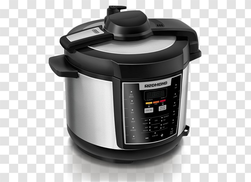 Multicooker Pressure Cooking Redmond Kitchen Slow Cookers - Cookware And Bakeware - Cooker Transparent PNG