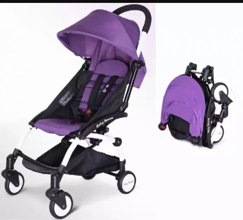 Baby Transport Infant Blue & Toddler Car Seats Child - Purple - Pram Transparent PNG