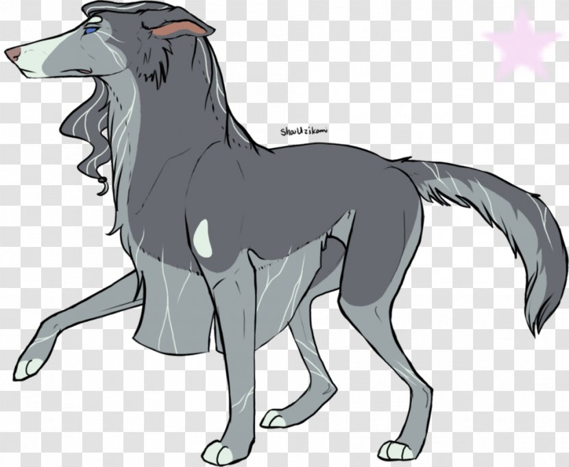 Dog Breed Line Art Cartoon Horse - Turn Around And Look Transparent PNG