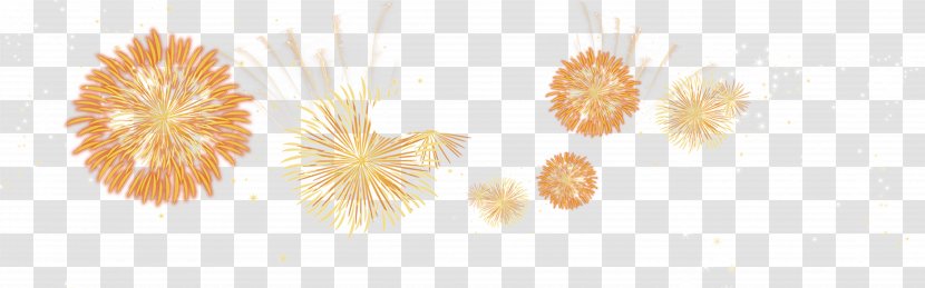 Petal Yellow Computer Wallpaper - Fireworks Festival Transparent PNG