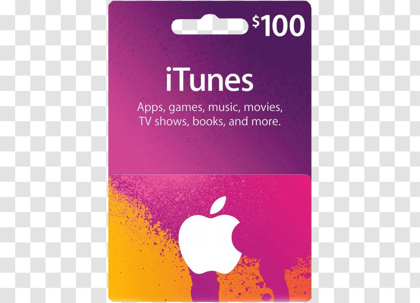 Gift Card ITunes Store Apple - Voucher Transparent PNG