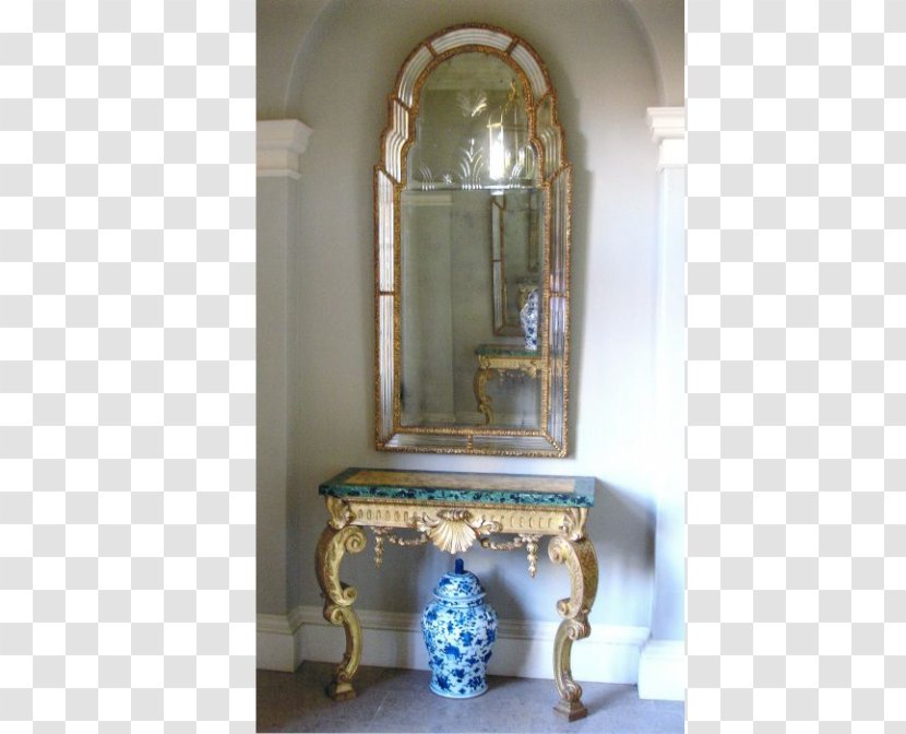 Antique Mirror Furniture Chair - Lights Transparent PNG