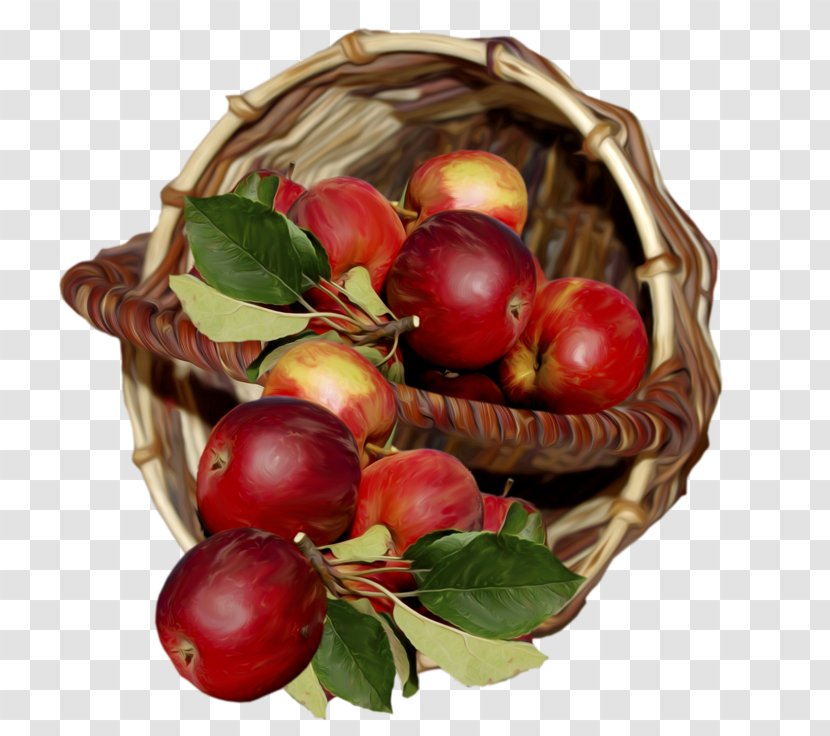 Apple Fruit Basket Lite - Photography Transparent PNG