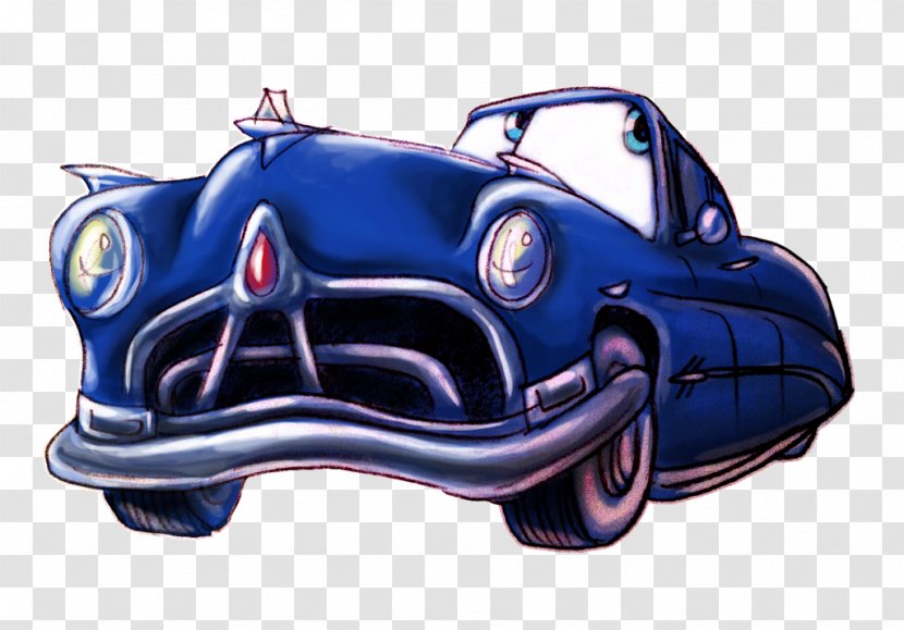 Doc Hudson Car Drawing Automotive Design Art - Classic Transparent PNG