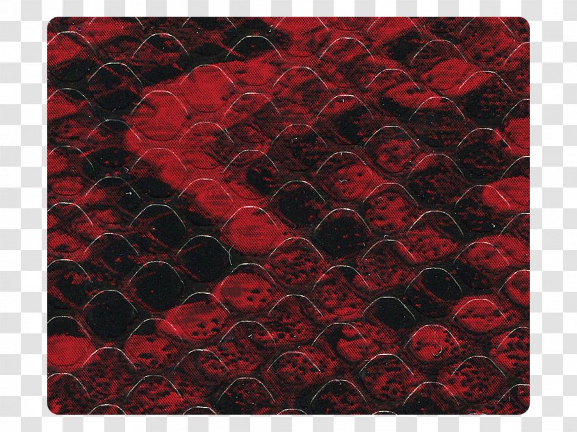Textile Place Mats Rectangle Velvet Maroon - Red Snake Transparent PNG