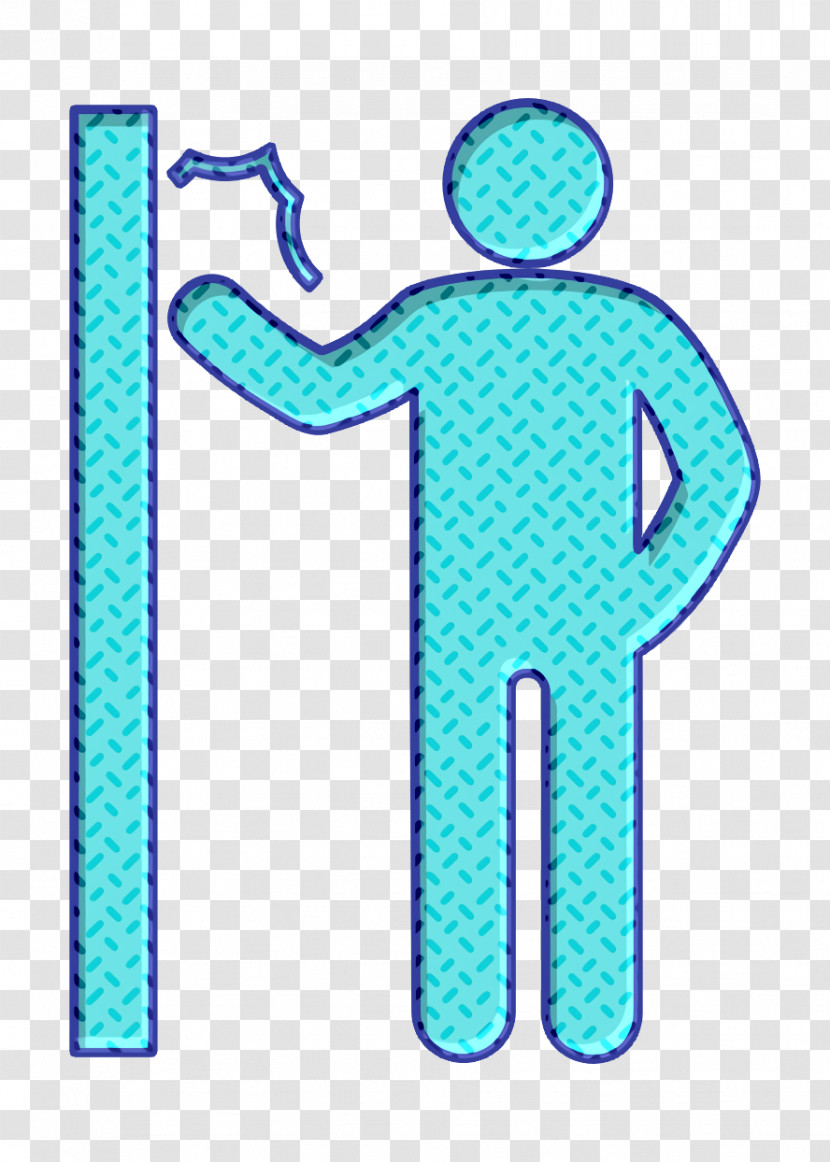 Man Knocking A Door Icon People Icon Humans 2 Icon Transparent PNG
