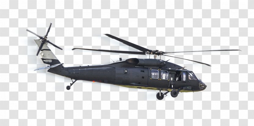 Military Helicopter Sikorsky UH-60 Black Hawk UH-60L Utility - Rotorcraft - Helicopters Transparent PNG