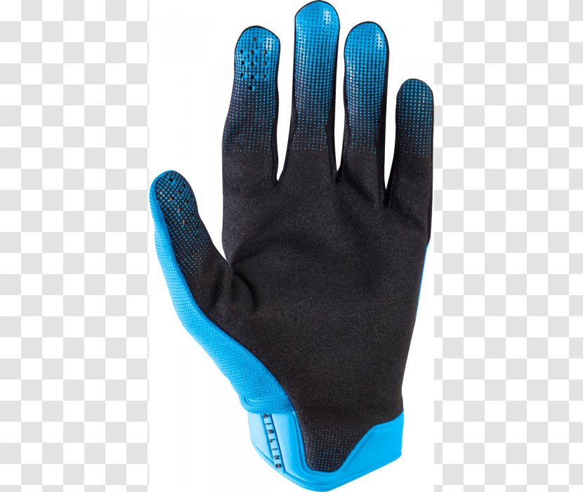 Glove Fox Racing Blue Azul Bermuda Shorts - Cross Hand Transparent PNG
