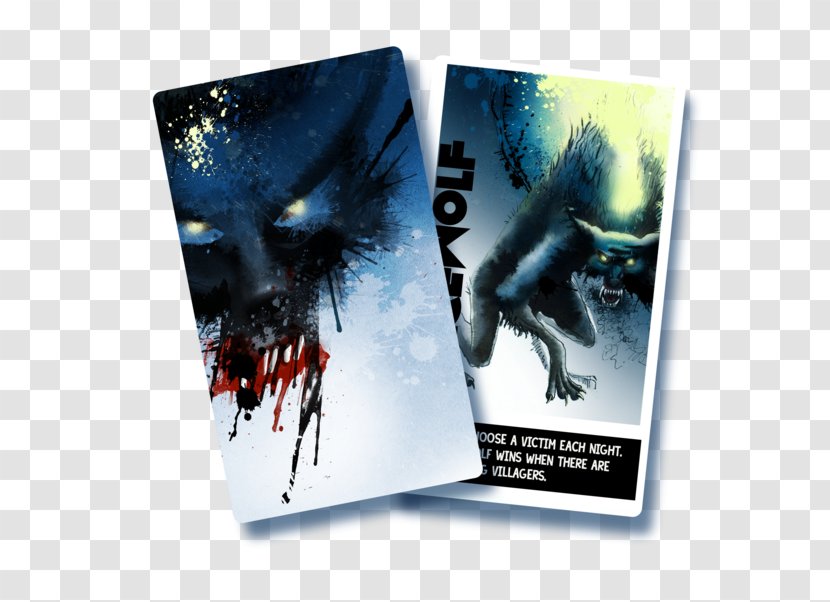 Graphic Design Poster Brand - Werewolf Kill Transparent PNG