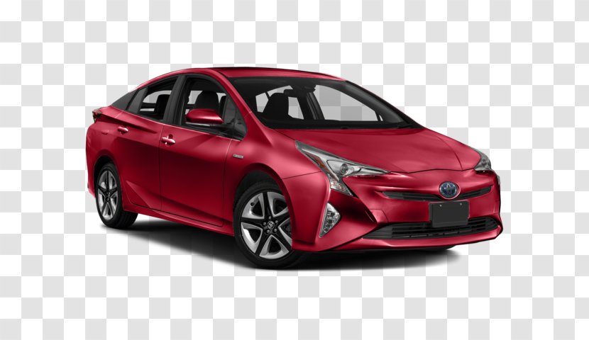 2018 Toyota Prius Three Touring Hatchback Car - Bumper - C Transparent PNG