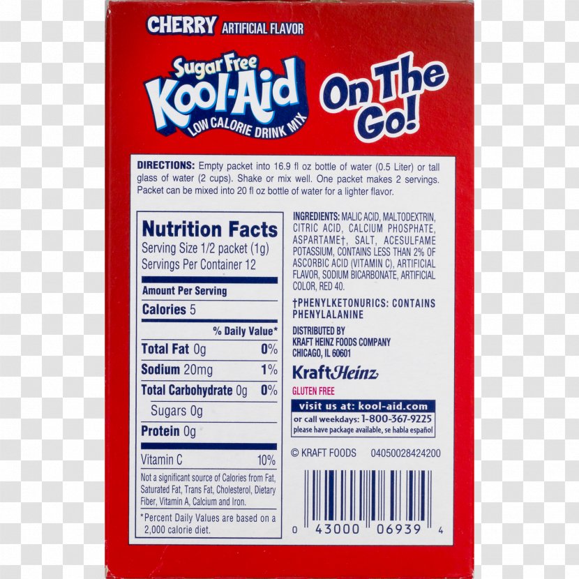 Kool-Aid Drink Mix Fizzy Drinks Punch Ingredient - Household Cleaning Supply Transparent PNG