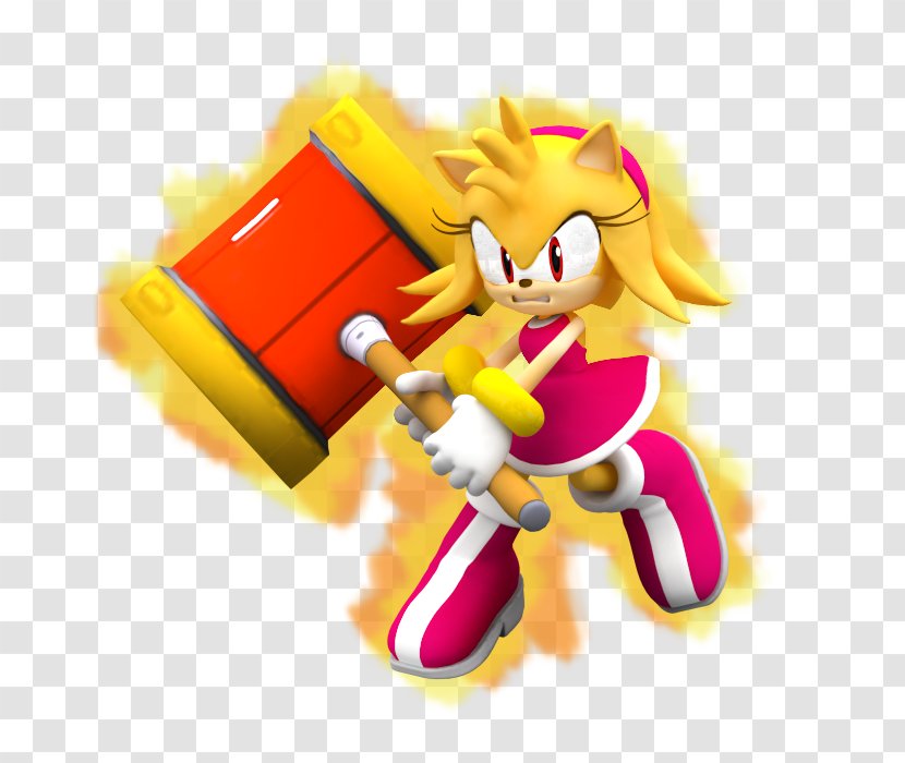 Sonic Generations Amy Rose Heroes The Hedgehog Mania - Material Transparent PNG