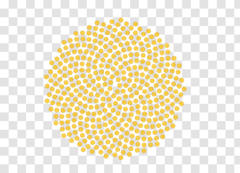 Spiral Phyllotaxis Geometry Whirlpool Fibonacci Number - Mathematics - Sunflowers Transparent PNG