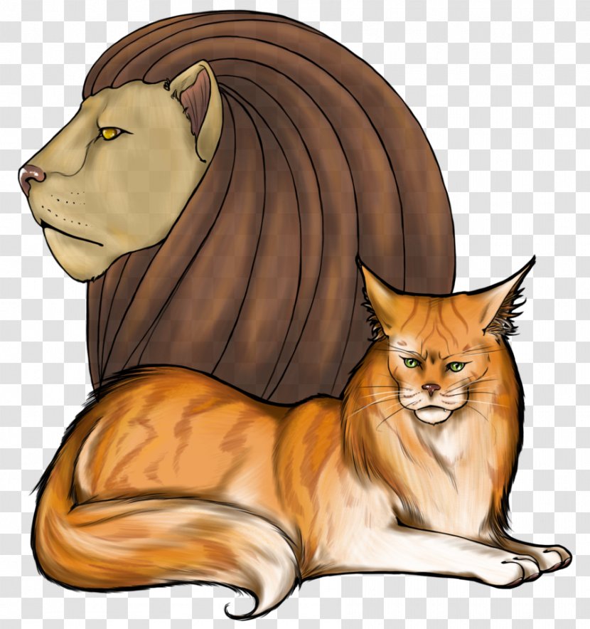 Whiskers Lion Cat Dog - Mammal Transparent PNG