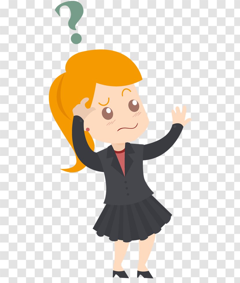 Cartoon Clip Art - Frame - Business Woman Transparent PNG