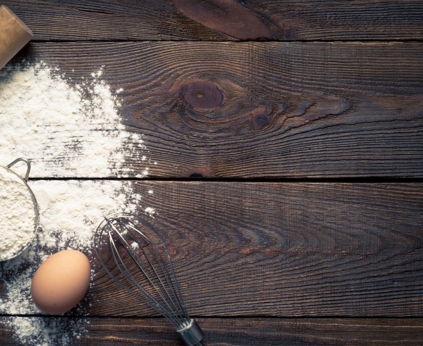 Cooking Baking Flour Ingredient Egg - Biscuits Transparent PNG