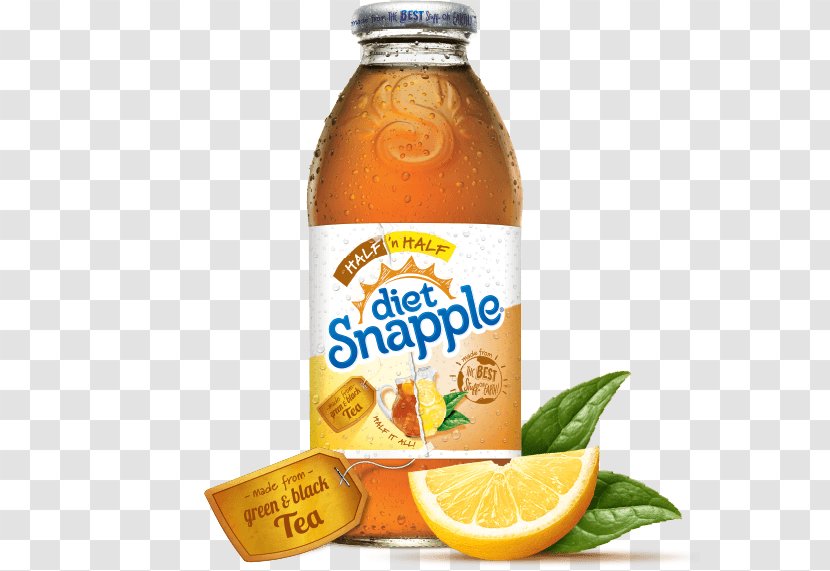 Iced Tea Juice Snapple Drink Transparent PNG