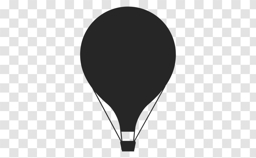 Balloon Silhouette Flight Vector Graphics - Hot Air - Easy Lamb Transparent PNG