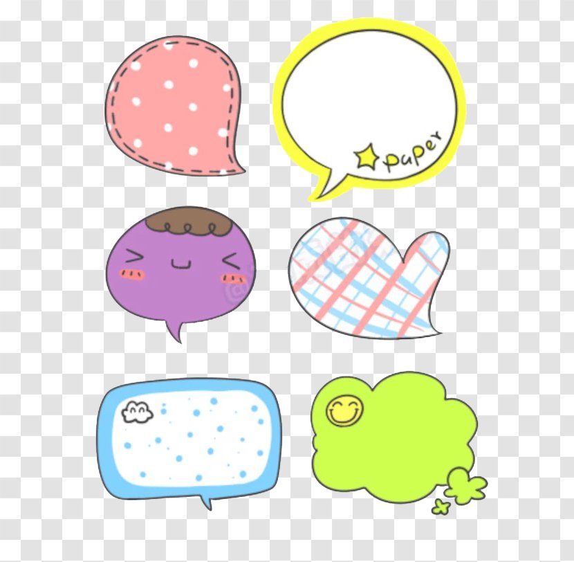 Online Chat Clip Art - Point - Cute Style Box Transparent PNG