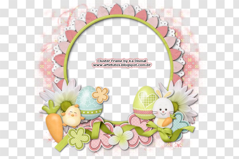 Easter Bunny Cuadro - Frame Transparent PNG