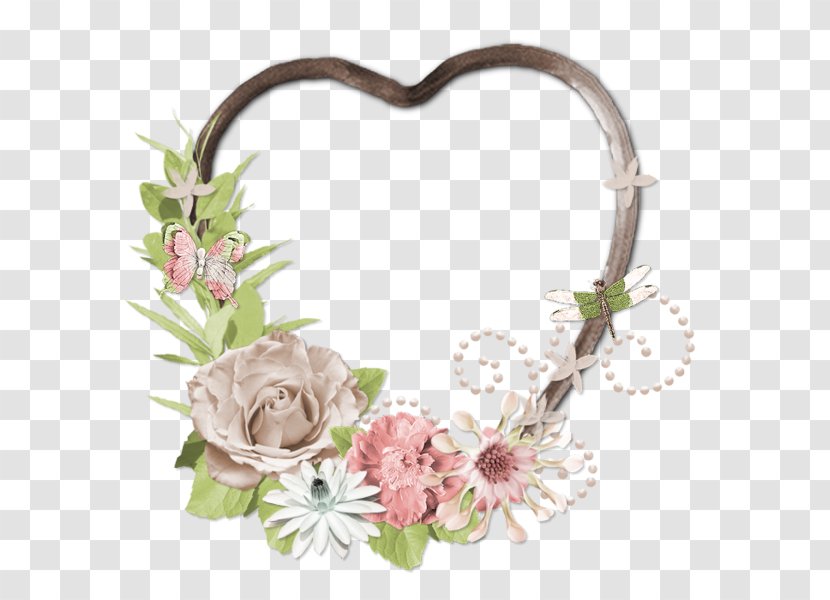 Floral Design Cut Flowers Hair - Bracelet Transparent PNG