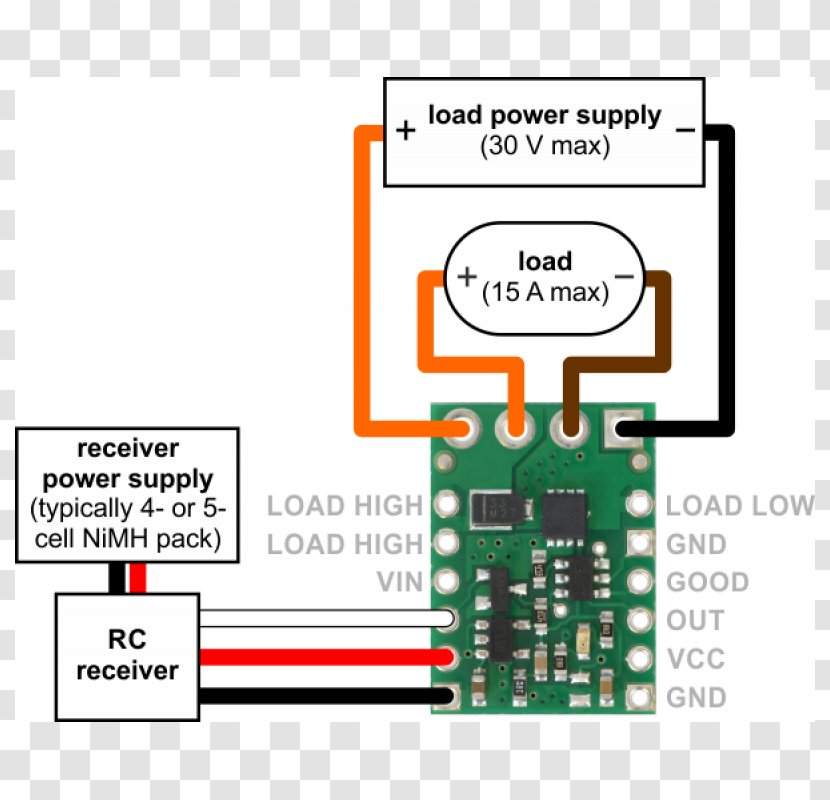 Wiring Diagram MOSFET Remote Controls Control System Motor Controller - Mosfet - Tobot X Transparent PNG