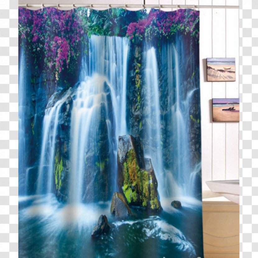 Douchegordijn Curtain Bathtub Bathroom Shower - Plastic - Water Transparent PNG