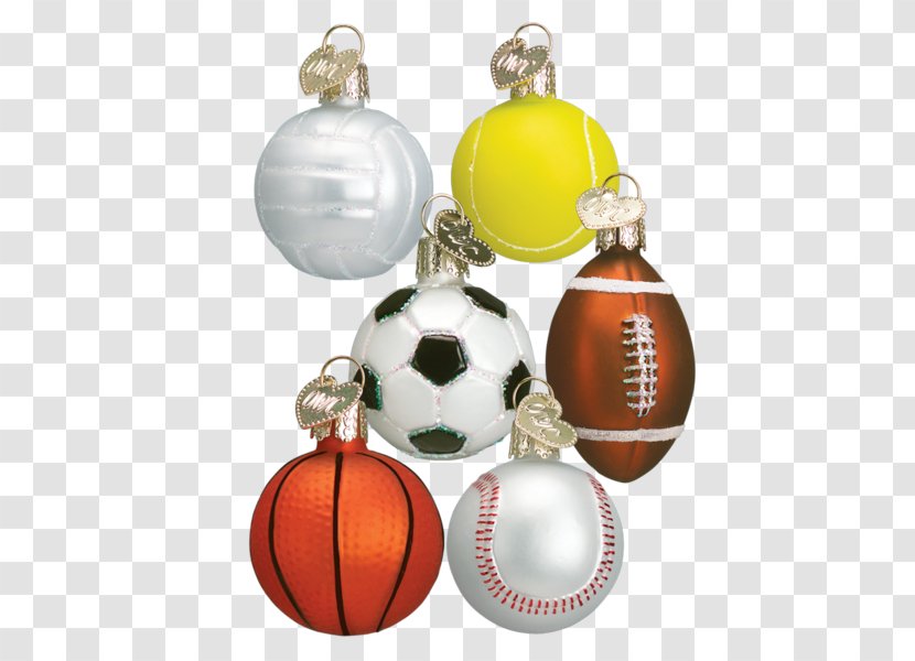 Christmas Ornament Ball Tree Sports Day - Orange Transparent PNG